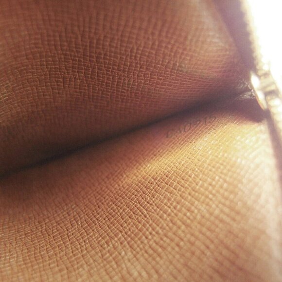 LOUIS VUITTON Long Wallet Monogram Beige Monogram Canvas Authentic USED - Picture 9 of 11